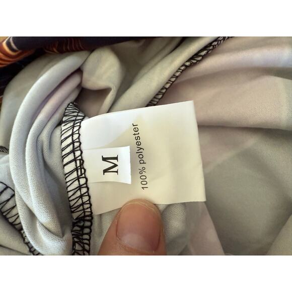 Mushroom high waist colorful mushroom flare leggings - Picture 2 of 5